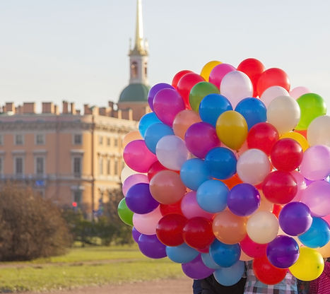 Bundle of balloons
