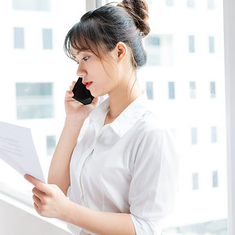 Executive Making a Phone Call