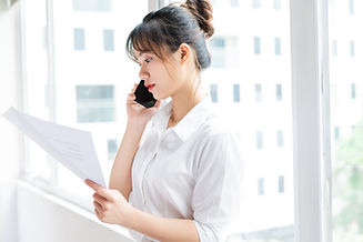 Executive Making a Phone Call