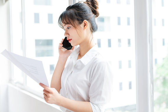 Executive Making a Phone Call