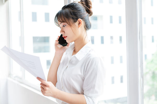 Executive Making a Phone Call