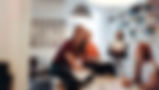 People laughing at a table