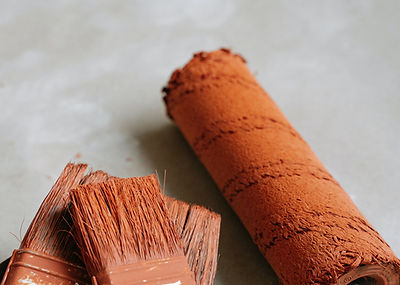 Orange Paint Brushes