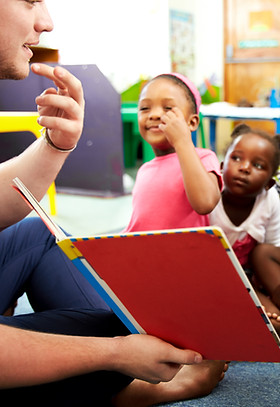 Teaching sitting children