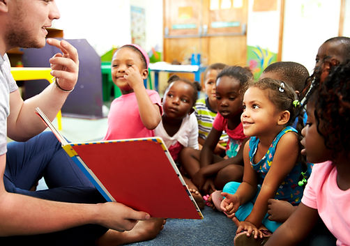 Teaching sitting children