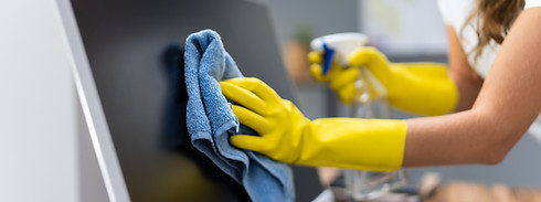 Microfiber cleaning cloth