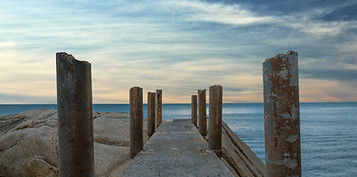Rustic Coastal Pier