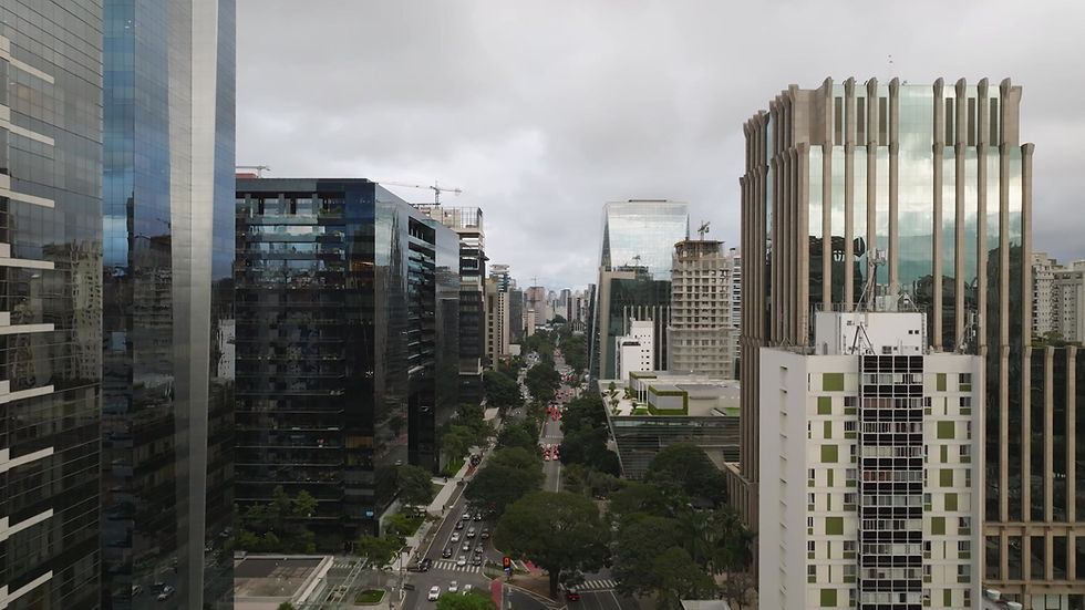 Modern Urban Skyline View
