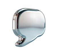 Metallic Speech Bubble
