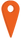 Orange Map Pin Icon