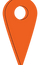 Orange Map Pin Icon