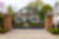 Wrought iron gates