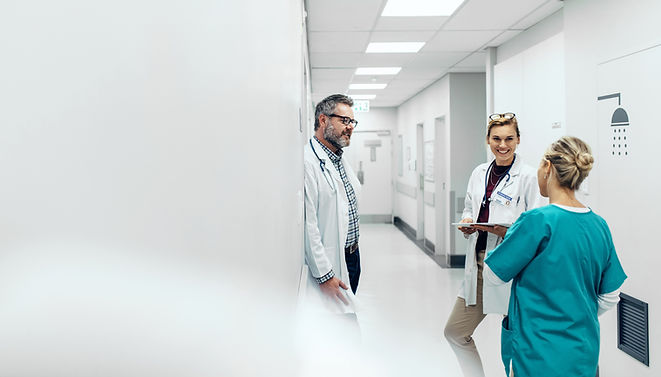 Meeting in the hospital