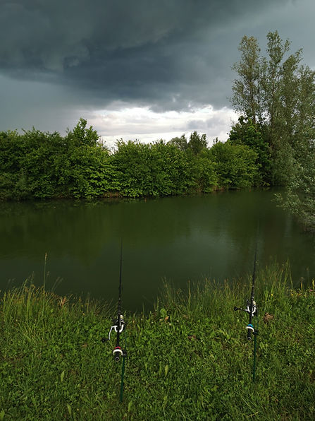 Pêche dans la nature