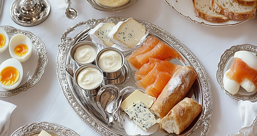Elegant Breakfast Spread