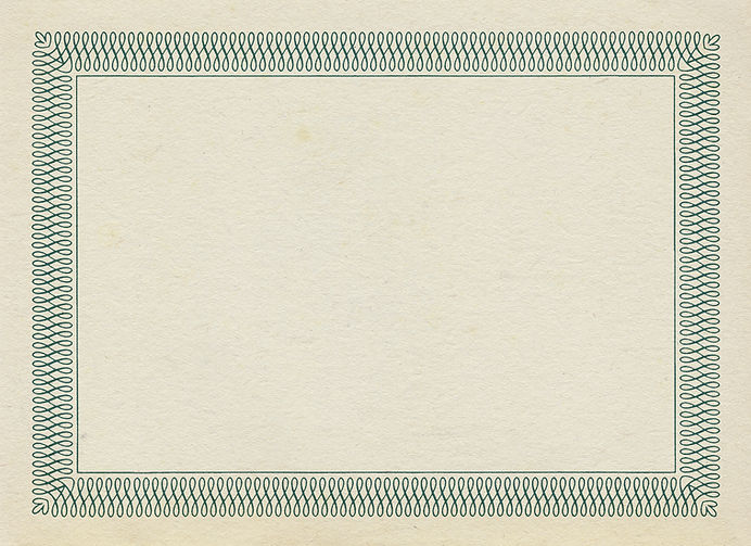 Certificate Border Design