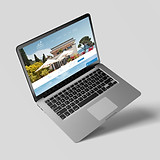 Laptop With Website