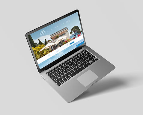 Laptop With Website