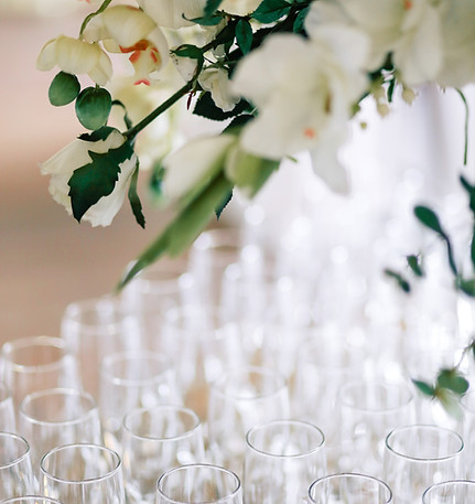 Blommor och glasögon