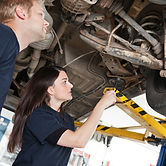 Car Inspection Scene