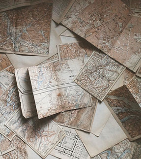 Coleção de mapas antigos