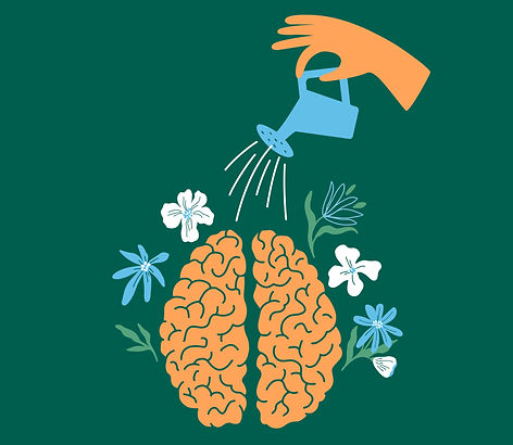Hjärntillväxt Illustration