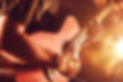 Acoustic Guitar Playing. Men Playing Acoustic Guitar Closeup Photography