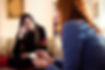 Two women in a counseling session