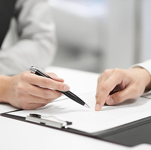 Pointing Pen and Finger on Document