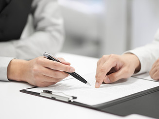 Pointing Pen and Finger on Document