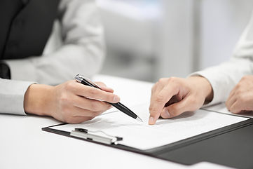 Pointing Pen and Finger on Document