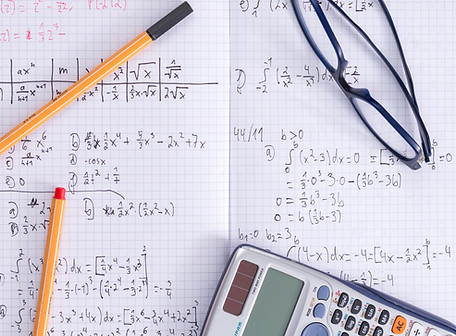 Math Notebook and Calculator