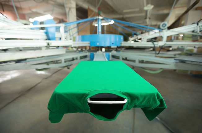 We screen print our super soft t-shirts ethically & responsibly.