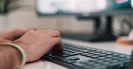 Typing on a Keyboard