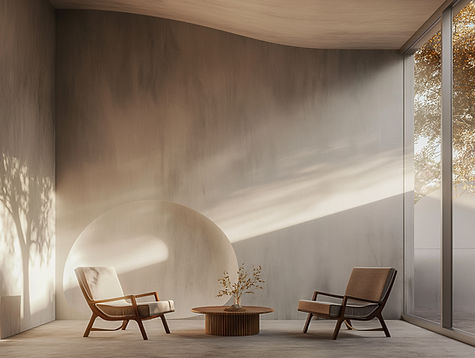 Minimalist Sunlit Interior