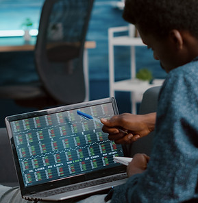 viendo el mercado de valores