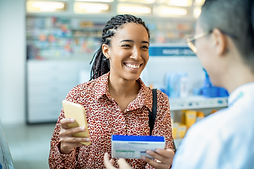 Customer at Pharmacy
