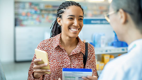 Customer at Pharmacy