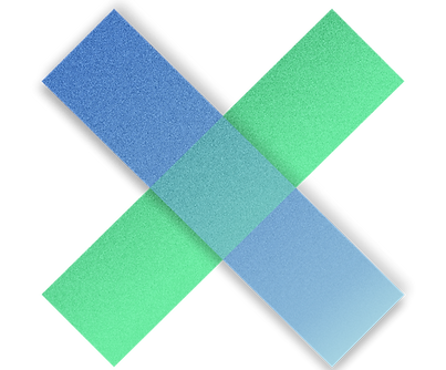 Gradient X Icon