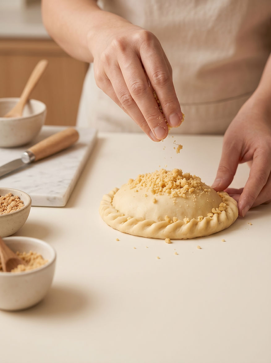Baking Preparation Scene