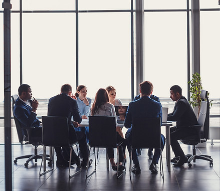 reunión de negocios