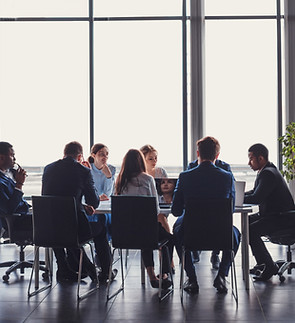 reunión de negocios
