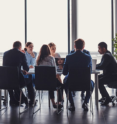 reunião de negócios