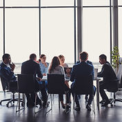 reunião de negócios