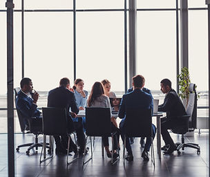 reunión de negocios