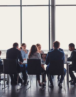 reunião de negócios