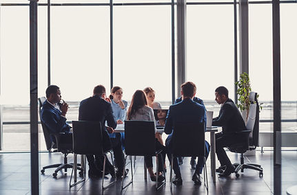 reunión de negocios