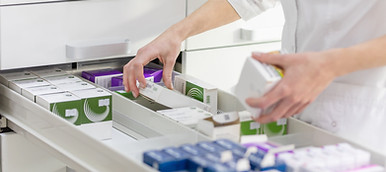 Pharmacy Shelves Organization