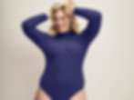 Frau im Bodysuit