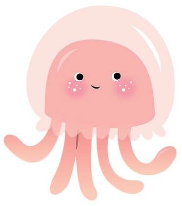 Cute Pink Jellyfish